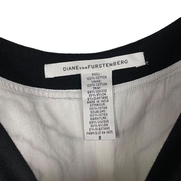 Diane von Furstenberg Cookie Tank Dress size 8 Mod Retro - Picture 3 of 7